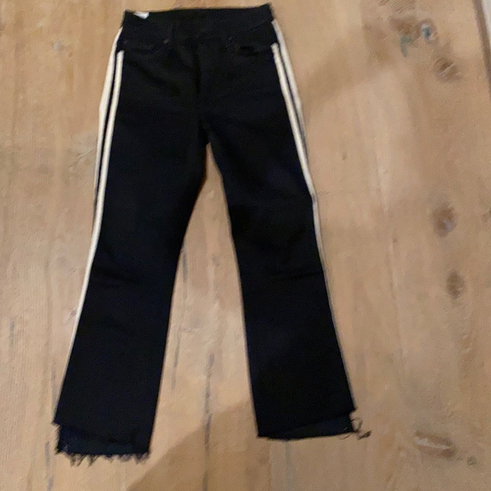 MOTHER Insider Crop Step Frey